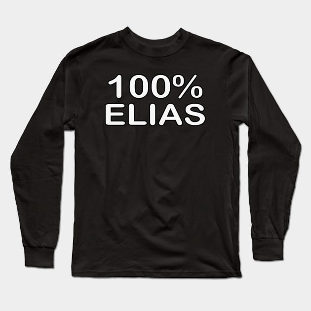 Elias name, wife birthday gifts from husband delivered tomorrow. Long Sleeve T-Shirt by BlackCricketdesign